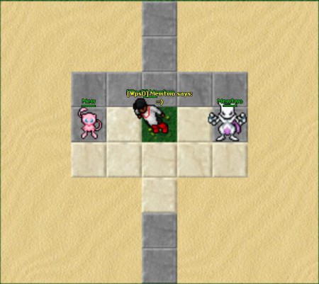 Mew e Mewtwo